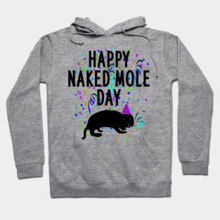 Happy naked mole rats day halloween rodent men Hoodie